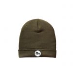 Knitted-Beanie-Hat-Olive